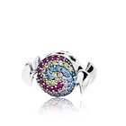 Charm Dandora Colorful Candy Charm 925 Sterling Silver Zircon Bead Pendant Charm
