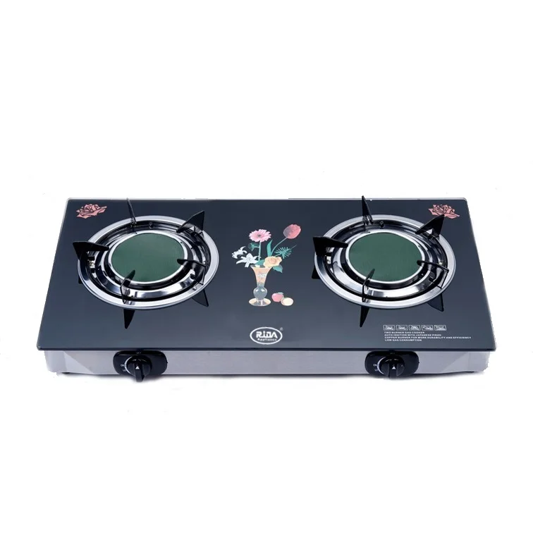 small glass top stove
