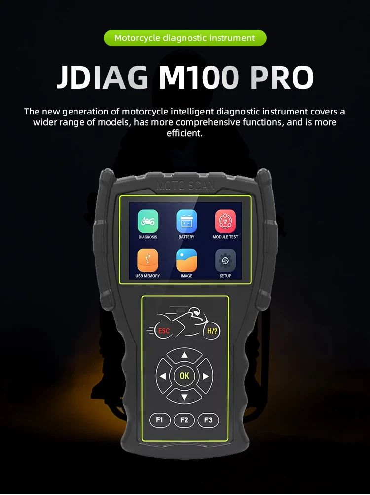 Wholesale Hot Moto Scan Professional Diagnostic Scanner Jdiag M100 Pro