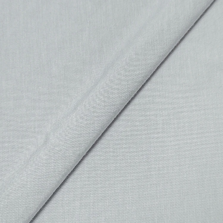 Eco-friendly Solid 65% Bamboo 28% Lyocell 7% Spandex Material Knit Single Jersey Fabric Fabric factory