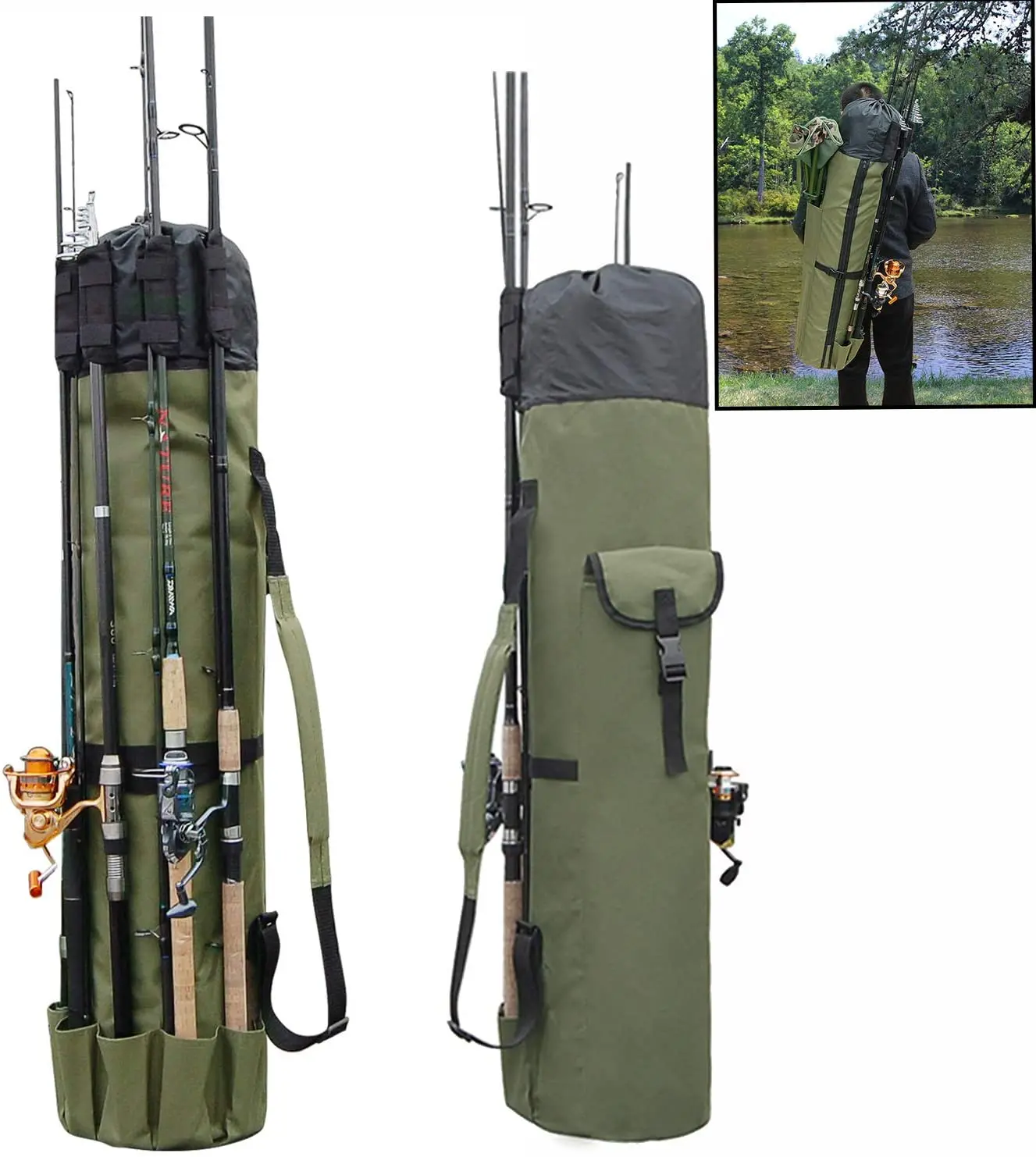 fishing rod and reel bag