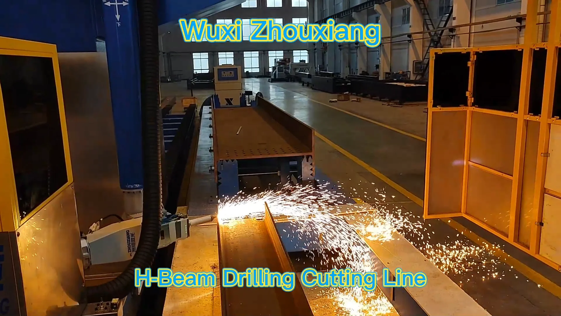 Laser H Beam Hole Cnc Cutting Drilling Machine For For Steel