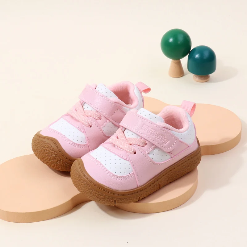 High Quality 2024 Unisex Prewalker Toddler Shoes Kids Aged 9 Months-4 Years Baby Walking Shoes Are Flat Breathable Summer Spring manufacture