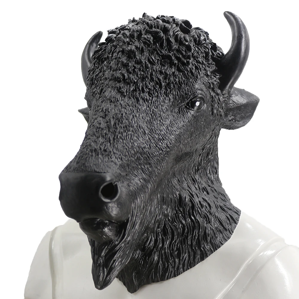 halloween goat mask