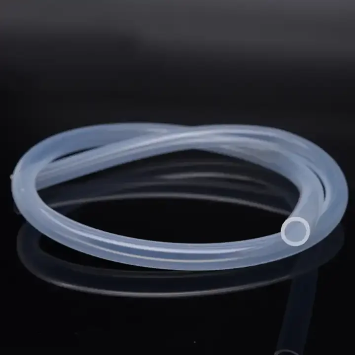 Professional Manufacture High Transparent Food Grade Thin Wall High Temperature Resistance ID10mm* OD12mm Silicone Tube details
