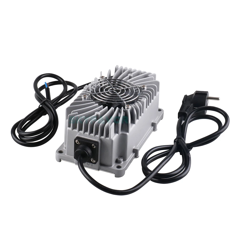 Customized IP67 waterproof 36V battery charger 36V 6A Automatic smart fast lead acid lifepo4 lipo lithium ion batteries charger