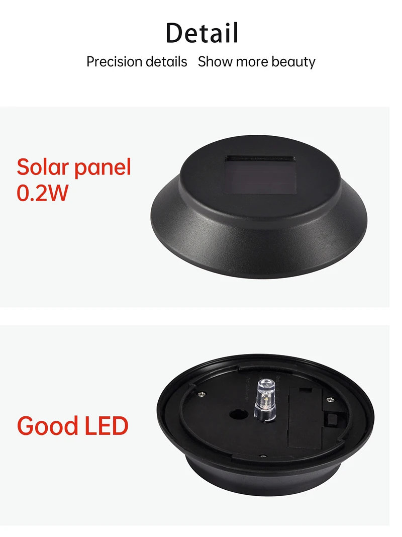 Outdoor Easy Install Pathway Yard Villa Decoration Solar Lawn Light waterproof solar led garden light