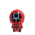 Watch Hot Sales Adjustable Extension-type Squid Game Key Chain Watch Children Carton Alarm Hand Watch