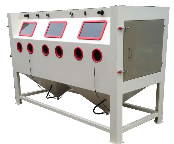 large bead blasting cabinet