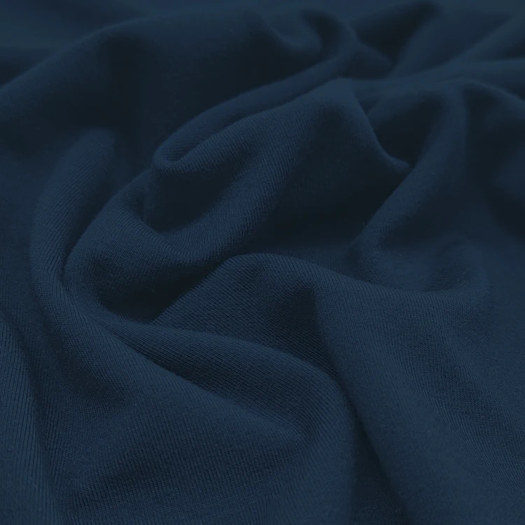 Breathable Solid Knitted Fabric 95 Bamboo and 5 Spandex Material Single Jersey Fabric Foe Cloth manufacture