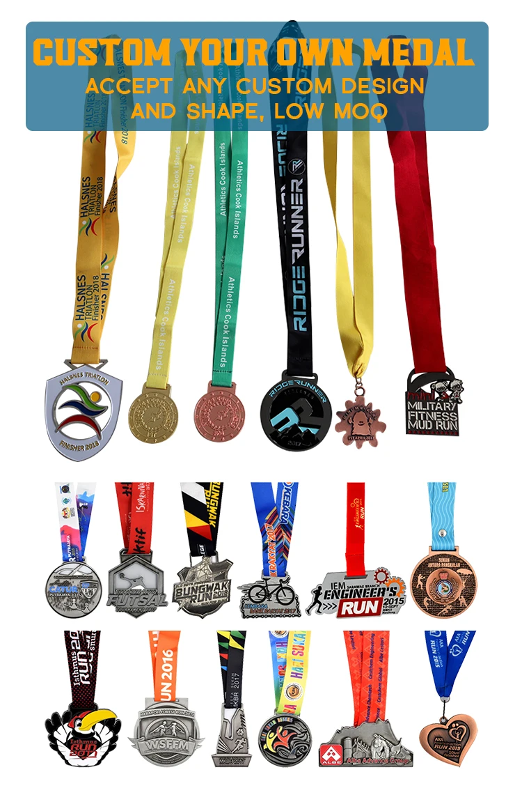 Sports Running Sport Medal Custom Metal Medal