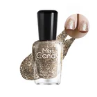 Gold Polish 2020 Glam Metal Gold Foil Nail Polish Paillette MissCandy Peel Off OEM Metallic Nail Polish