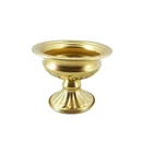 Flower Bowl Fancy Wrought Small Gold Iron Flower Vase Bowl Wedding