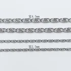 Knot Necklace Fashion Accessory Stainless Steel Knot Necklace Women Men Twisted Chains For Jewelry Making