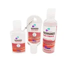 Hand 30ml 60ml 100ml Anti Bacterial Mini Private Label Keychain Hand Sanitzer