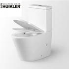 Commode Australian Standard Rimless 2 Piece Toilet Commode Factory Price