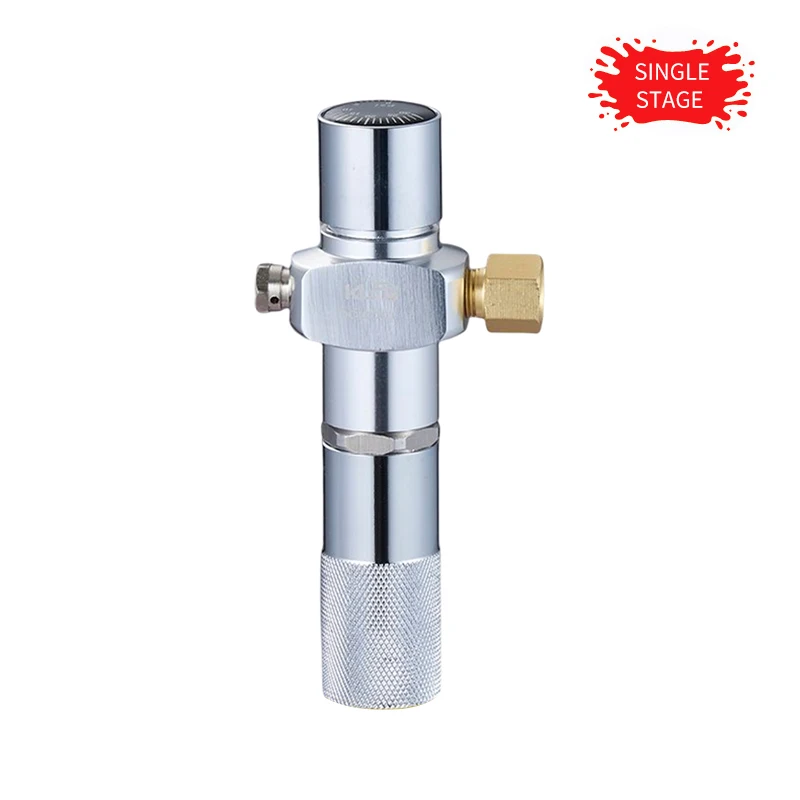 product threadless gas cylinder co2 dispenser keg regulator wholesale home brewing beer mini beer keg regulator-2