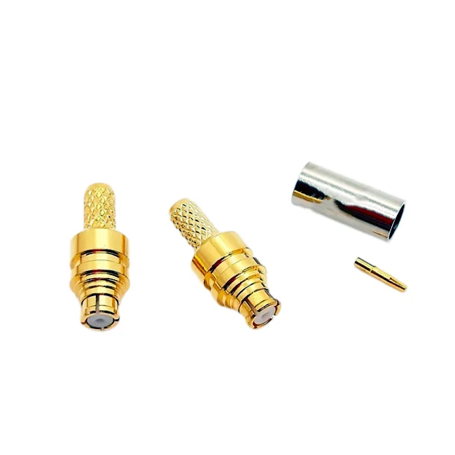 High Frequency SMP Crimp Jack Female Connector for Coaxial Cable RG316 RG174 RG178 LMR100