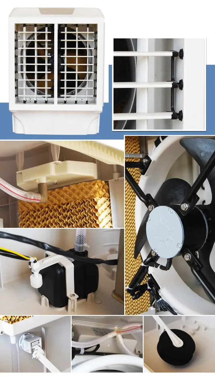 Save Power Air Cooler, Wall, 8000m3, 380W - detail 6