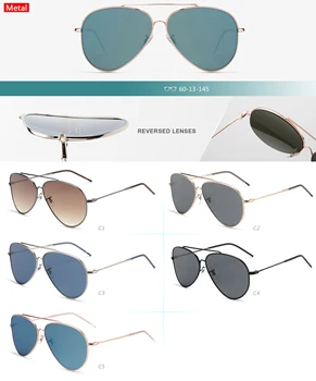 Conchen reversing lenses sunglasses designer sun glasses shades custom sunglasses