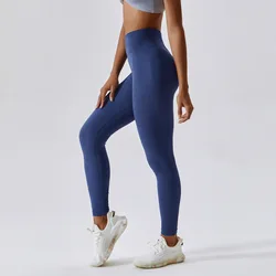 Supply YIYI Fashion Seamless S-XL Yoga Leggings Girls No See Through  Pilates Pants Gym Leggings Tiktok Scrunch Butt Leggings