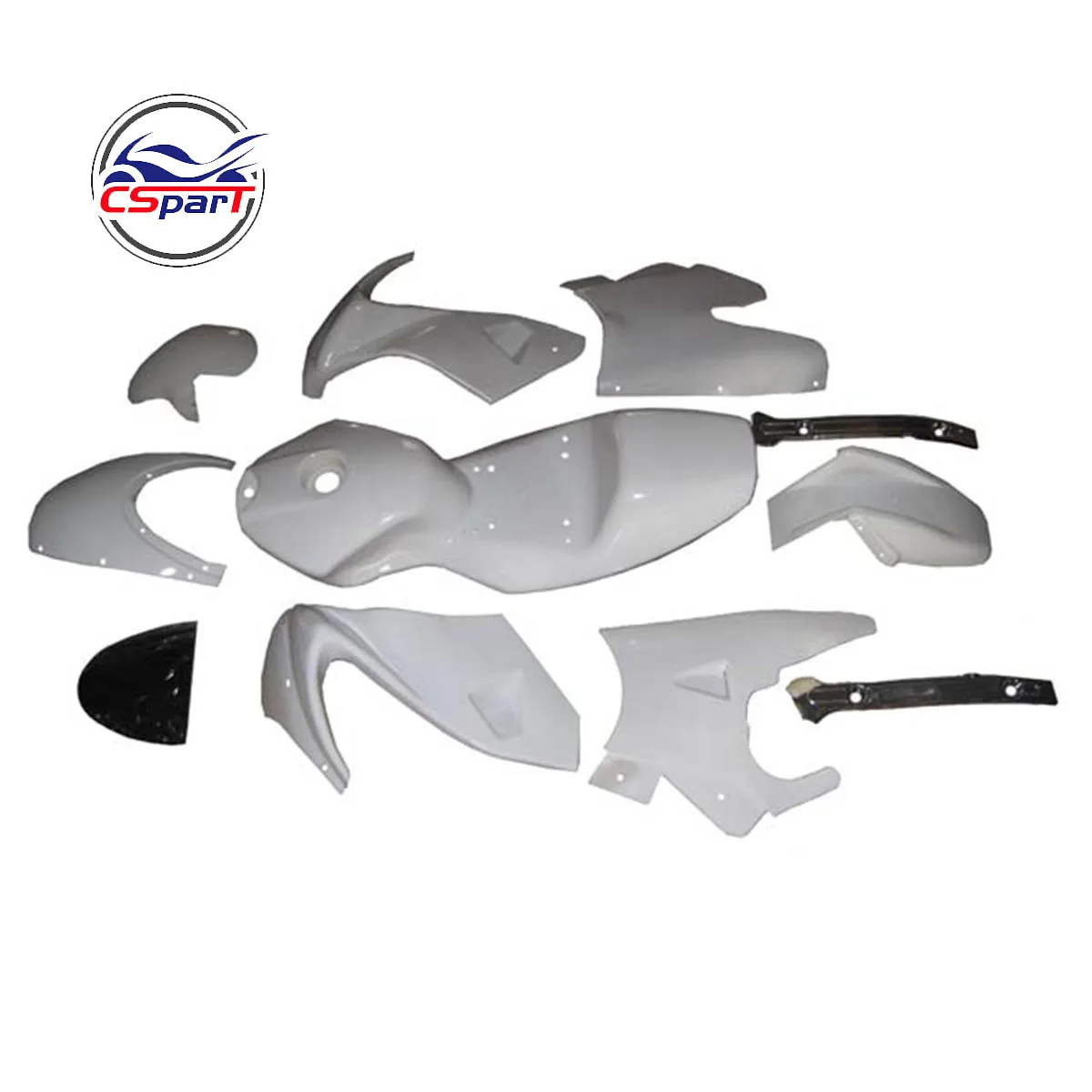 Plastic Fairing Kit Fender Plate Guard Cover For Mini Moto Pocket Bike
