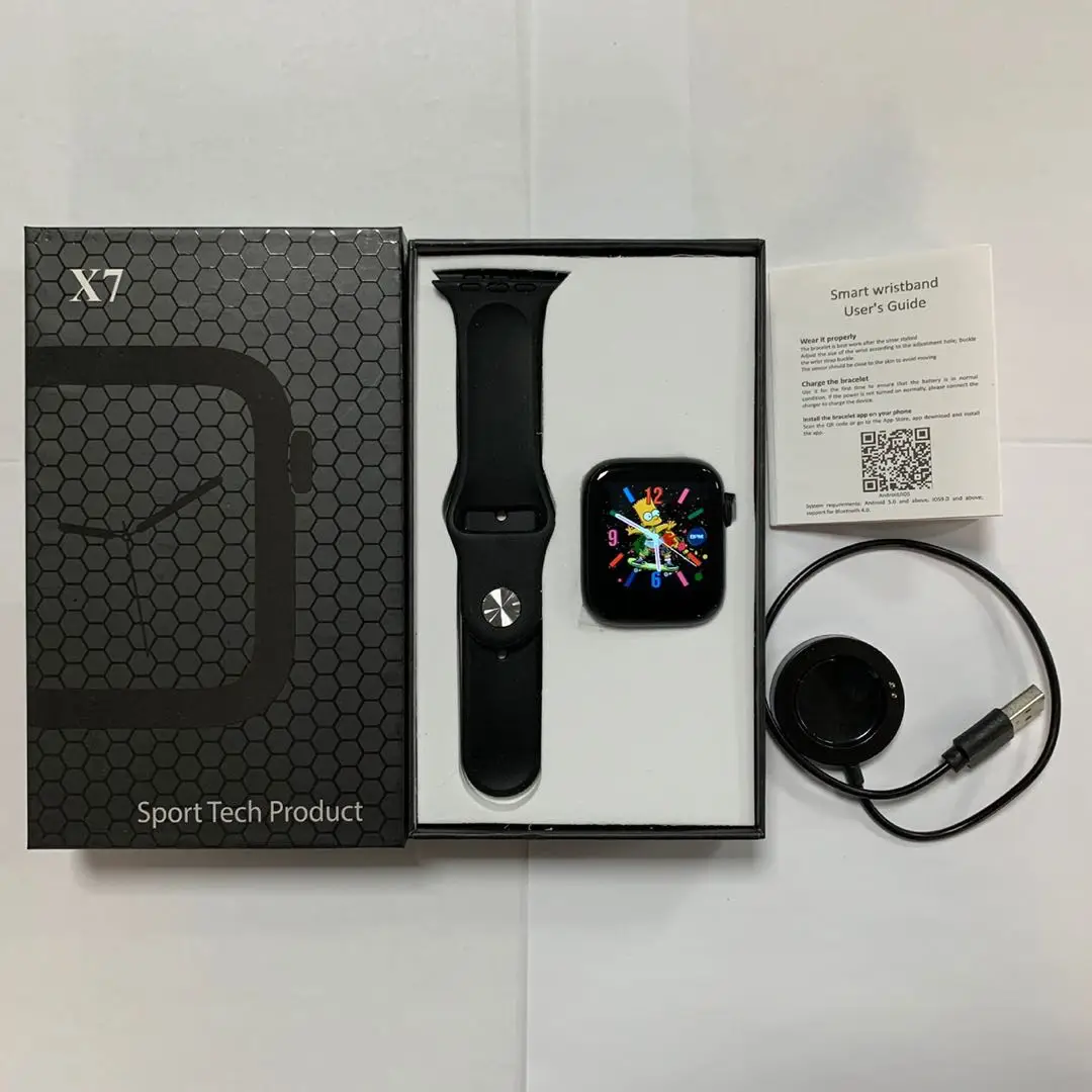 Smartwatch X6 X7 Smart Watch Cheap Oem Heart Rate Blood Pressure Oxygen  Pedometer X6 X7 Reloj Inteligente Smart Bracelet - Buy Smart Watch X6,X7  Smartwatch,Reloj Inteligente Product on Alibaba.com