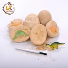 Educational Toys Educational Toys Dinosaur Rubber Digging TPR Dinosaur Egg Non-Toxic Safely For Kids