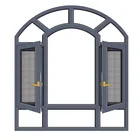 Sound Professional China Supplier Window Thermal And Sound Insulation Push Pull Aluminum Window
