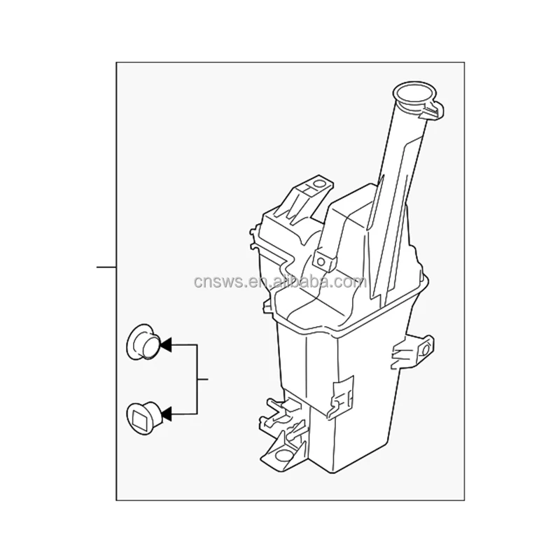 product oem new 2014 2016 for kia sportage auto parts car spare replacement windshield washer reservoir assembly-36