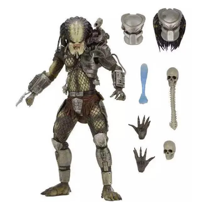 NECA 51548 Predator P1 Jungle Hunter 2.0 Ultimate Deluxe Edition 7-inch Action Figure