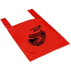 Packaging Bag Wholesale Big Size Customized Compostable Plastic T-shirt Packaging Bag With Custom Logo