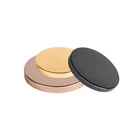 Lid Copper Candle Lid Wholesale All Size Rose Gold Copper Metal Aluminum Candle Jar Lid With Silicone Gasket