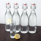 Bottles Stopper Bottle Glass Flip Top Glass Bottles Swing Top Stopper Bottles For Beverages Homemade Juices Smoothies