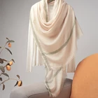 Service Scarves Scarves Hot Sale Customizable Long Service Life Cashmere Scarf Manufacture Custom Scarves