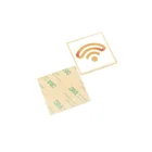 Access Control Systems Products PVC Waterproof Hot Label Sale Sticker HF Adhesive RFID Color TagAccess Control Card