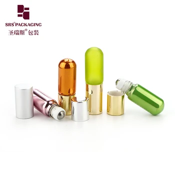 SRS free sample 3ml 5ml 10ml mini glass roll on bottle perfume