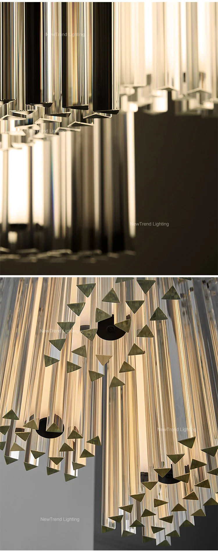 CPL-357 Contemporary Design Custom Pendant Light Indoor Decoration Hotel Villa Staircase Modern Led Chandelier factory