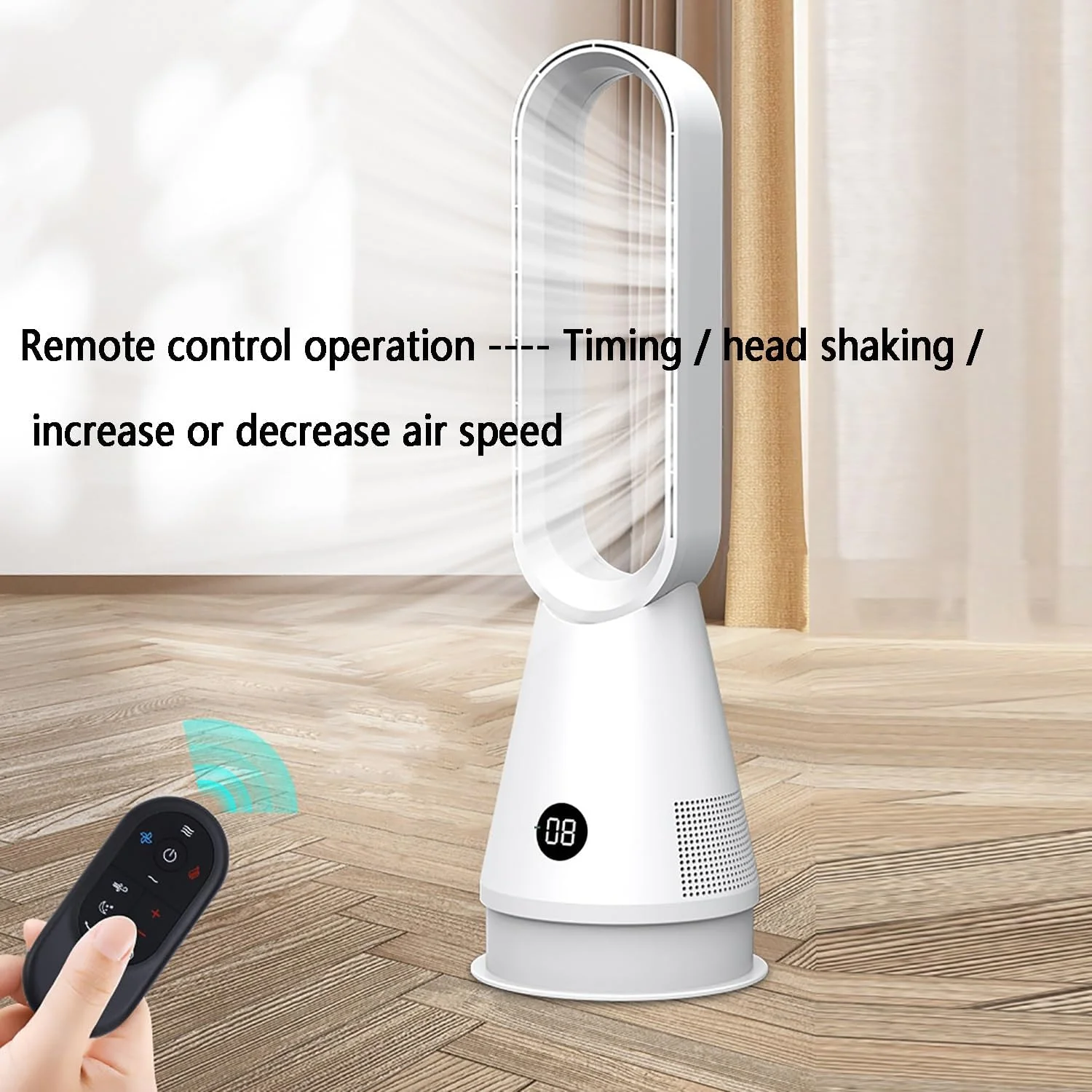 Tower Fan, 25 W, Plastic - detail 4