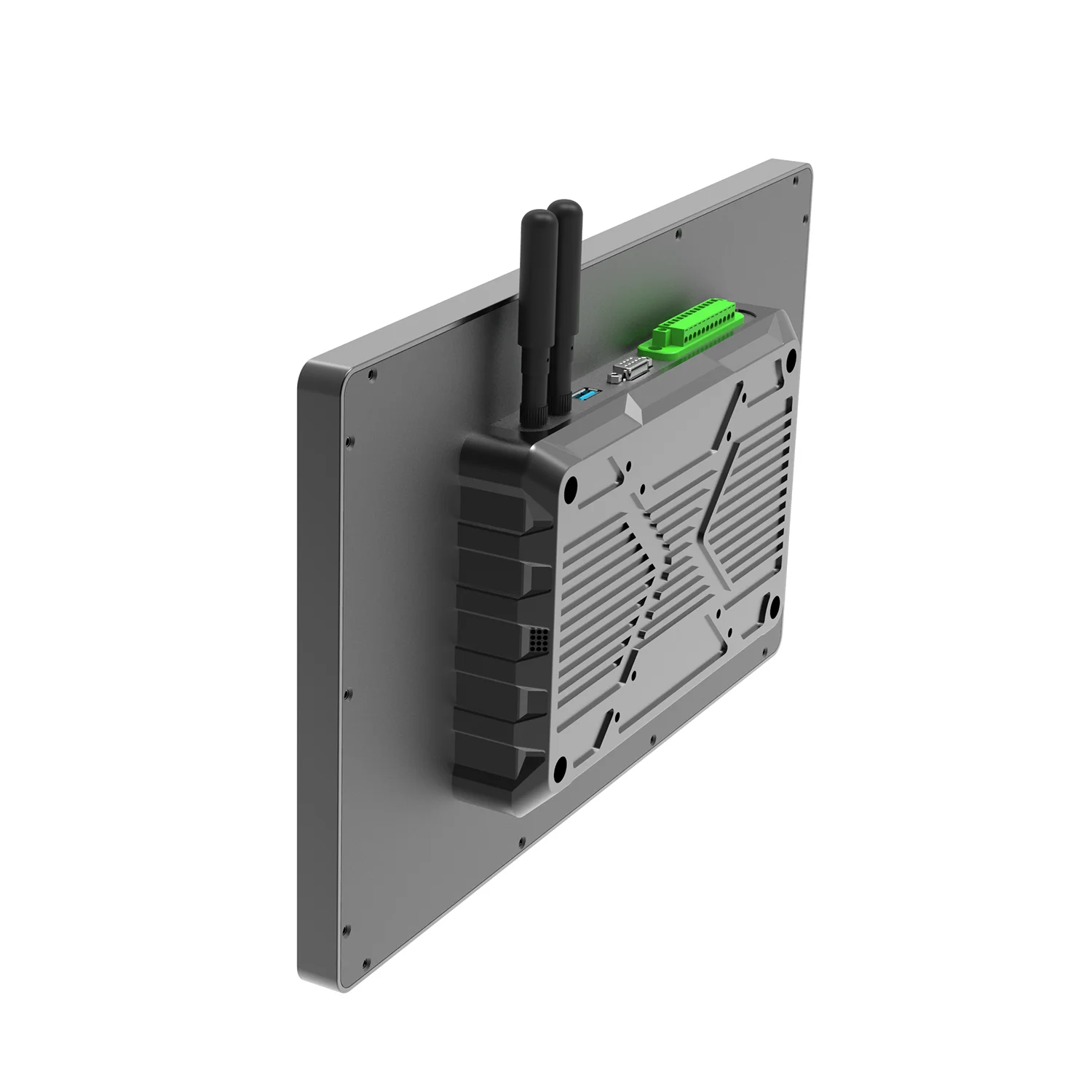 wall mounted metal aluminum casing display touch screen monitor-6