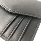 Leather Wallet Wholesale Genuine Leather Card Case Minimalist Wallet Change Purse With ID Window