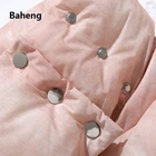 Jacket White Padded Coats Ladies' Detachable Collar Puffer Padding Jacket Nylon Fabric White Glossy Padded Winter Coat