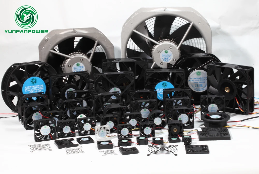 Axial Flow Fan, 120mm, 300rpm, 12025 - detail 12
