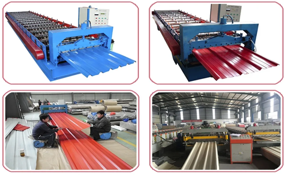 Hot Sale Color Coated Corrugated GI/GL Steel Sheet Prepaint Metal Galvanized Corrugated Steel Sheet supplier