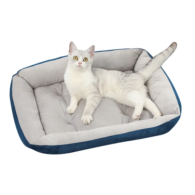 2023 Factory OEM custom pet supplies Winter Warm Pet Dog Sofa Bed Dog Cushion Four Seasons Sofa Bed