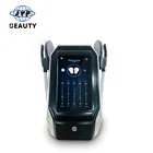 Stimulation Strongest Sea Heart 4 Handle Muscle Stimulation Hiemt Beco Emslim 7 Tesla Body Sculpting Equipment