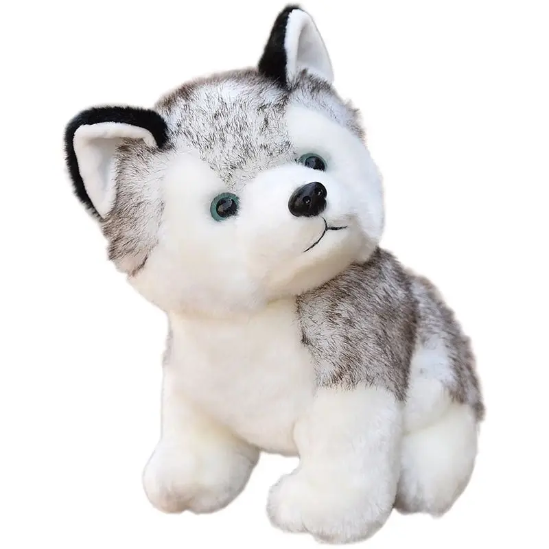 realistic dog plush toys