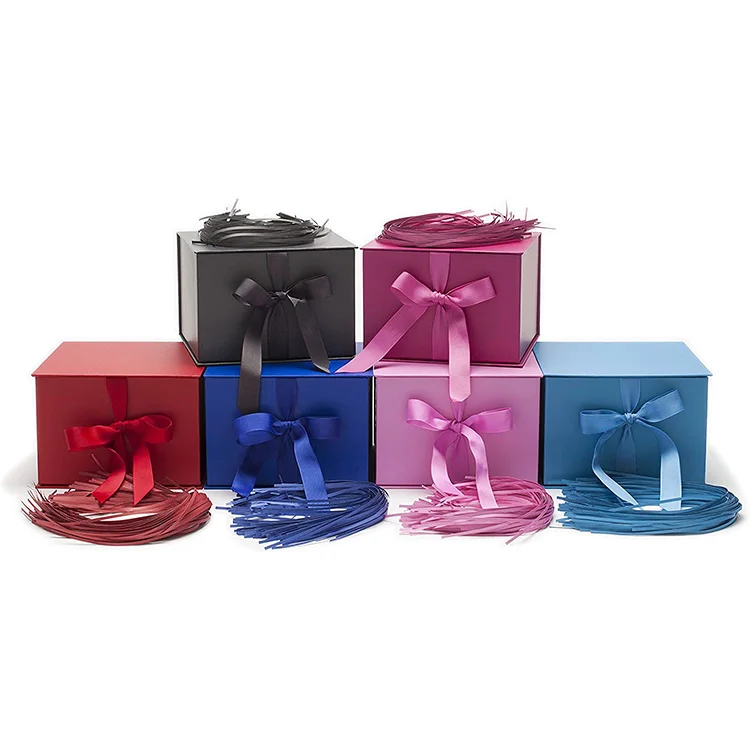box rigid box luxury empty gift boxes birthday wedding packing