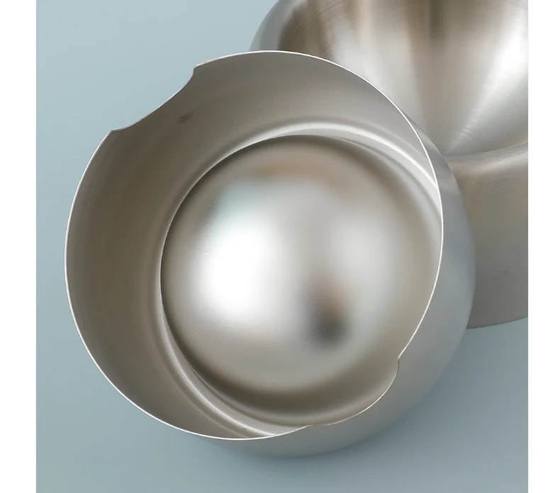 New 304 Stainless Steel Pet Bowl 18 5CM Large Size Pet Food and Water Feeding Bowl Easy to Clean Pet Supplies factory