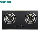 Enamel Gas Cooktops Gas Iron Gas Stove Household Enamel Iron 2 Burner Table Thermocouple Gas Hob Stove Gas Cooktops